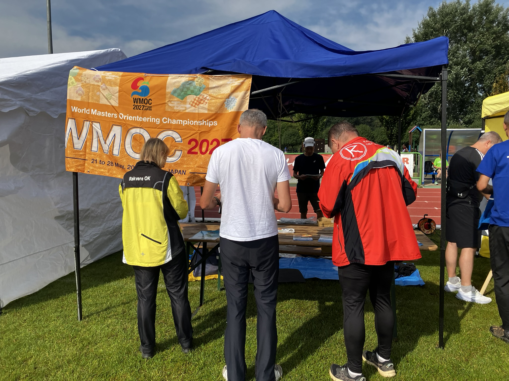 Promoting at the arena of WMOC 2026